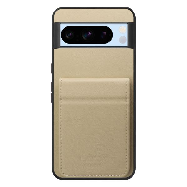 [ LOOF BASIC-SHELL SLIM CARD 2カード ] Google pixel 8 Pro googlepixel8pro Pixel8 8Pro プロ ピクセル8Pro ケース 背面 カード収納 カード入れ カードポケット カバー スマホケース 薄型 大容量 本革 [ Google Pixel 8 Pro ]
