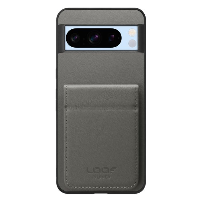 [ LOOF BASIC-SHELL SLIM CARD 2カード ] Google pixel 8 Pro googlepixel8pro Pixel8 8Pro プロ ピクセル8Pro ケース 背面 カード収納 カード入れ カードポケット カバー スマホケース 薄型 大容量 本革 [ Google Pixel 8 Pro ]