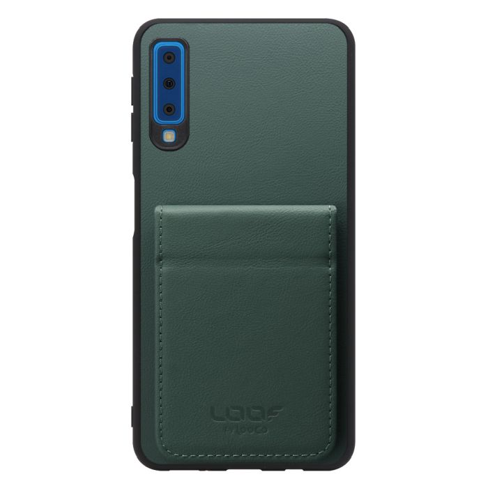 [ LOOF FOLD ] Galaxy A7 SM-A750C galaxya7 ケース 背面 カード収納 カード入れ カードポケット カバー スマホケース 薄型 大容量 本革 [ Galaxy A7 ]