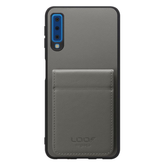[ LOOF FOLD ] Galaxy A7 SM-A750C galaxya7 ケース 背面 カード収納 カード入れ カードポケット カバー スマホケース 薄型 大容量 本革 [ Galaxy A7 ]
