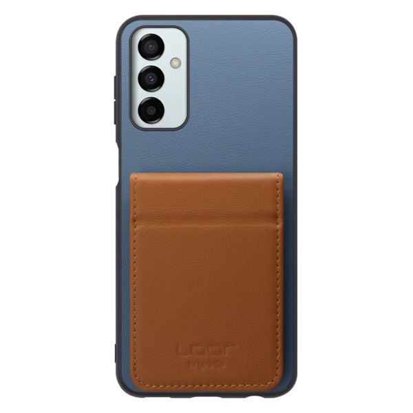[ LOOF BASIC-SHELL SLIM CARD 2カード ] Galaxy M23 5G m235g ケース 背面 カード収納 カード入れ カードポケット カバー スマホケース 薄型 大容量 本革 [ Galaxy M23 5G ]