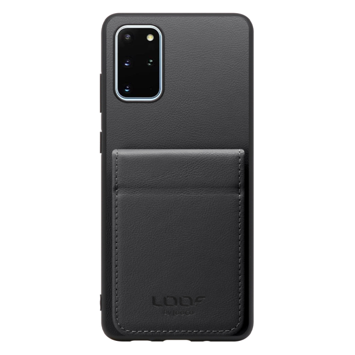 [ LOOF BASIC-SHELL SLIM CARD 2カード ] Galaxy S20+ 5G SC-52A / SCG02 s20plus S20 plus s20プラス s20+5g s20plus5g ケース 背面 カード収納 カード入れ カードポケット カバー スマホケース 薄型 大容量 本革 [ Galaxy S20+ 5G ]