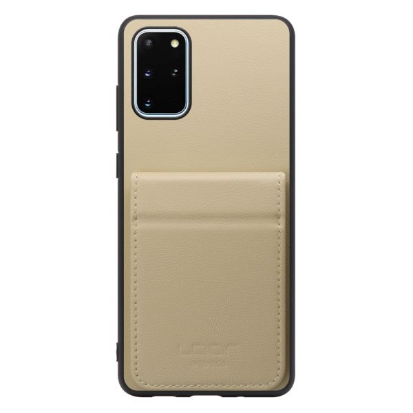[ LOOF BASIC-SHELL SLIM CARD 2カード ] Galaxy S20+ 5G SC-52A / SCG02 s20plus S20 plus s20プラス s20+5g s20plus5g ケース 背面 カード収納 カード入れ カードポケット カバー スマホケース 薄型 大容量 本革 [ Galaxy S20+ 5G ]