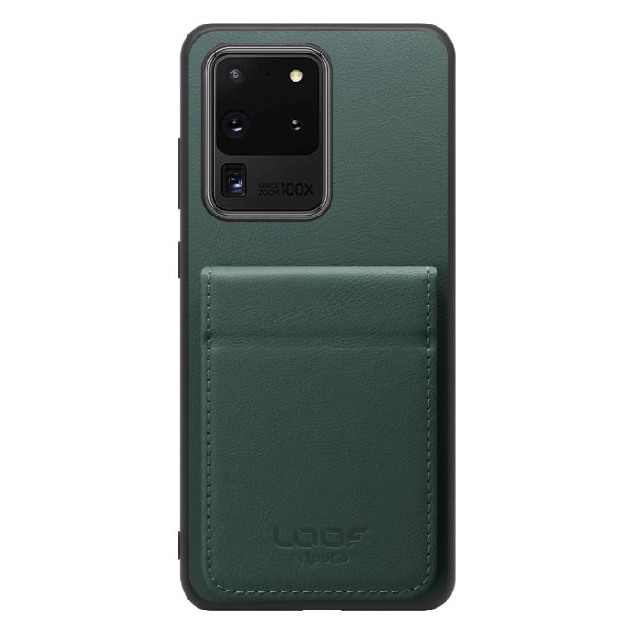 [ LOOF FOLD ] Galaxy S20 Ultra s20ultra ケース 背面 カード収納 カード入れ カードポケット カバー スマホケース 薄型 大容量 本革 [ Galaxy S20 Ultra 5G ]