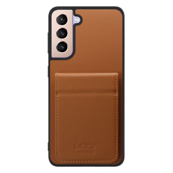 [ LOOF BASIC-SHELL SLIM CARD 2カード ] Galaxy S21+ 5G SCG10 s21plus s21 plus s21plus5g s21+5g ケース 背面 カード収納 カード入れ カードポケット カバー スマホケース 薄型 大容量 本革 [ Galaxy S21+ 5G ]