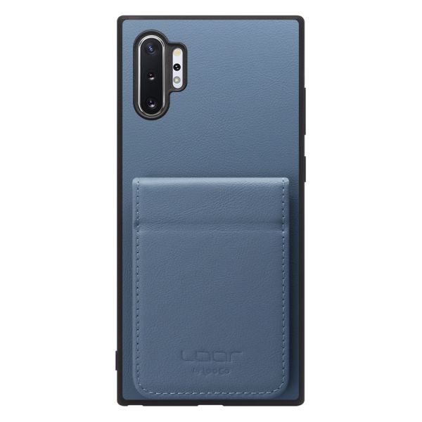 [ LOOF BASIC-SHELL SLIM CARD 2カード ] Galaxy Note10+ SC-01M / SCV45 note10+ note10plus note10 plus ケース 背面 カード収納 カード入れ カードポケット カバー スマホケース 薄型 大容量 本革 [ Galaxy Note10+ ]
