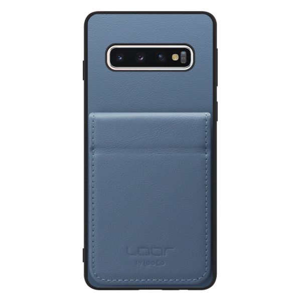 [ LOOF BASIC-SHELL SLIM CARD 2カード ] Galaxy S10 SC-03L / SCV41 galaxys10 ケース 背面 カード収納 カード入れ カードポケット カバー スマホケース 薄型 大容量 本革 [ Galaxy S10 ]