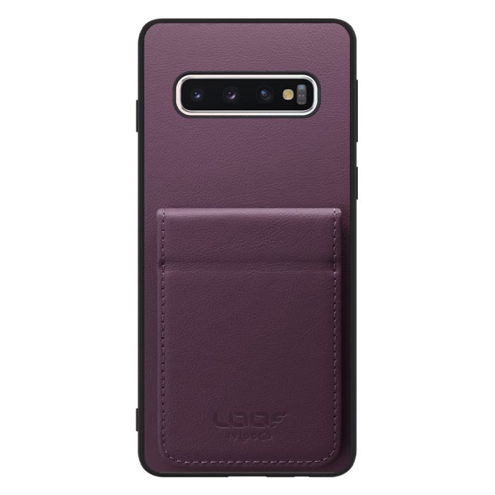 [ LOOF FOLD ] Galaxy S10 SC-03L / SCV41 galaxys10 ケース 背面 カード収納 カード入れ カードポケット カバー スマホケース 薄型 大容量 本革 [ Galaxy S10 ]