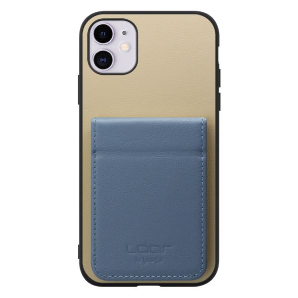 [ LOOF BASIC-SHELL SLIM CARD 2カード ] iPhone 11 iPhone11 ケース 背面 カード収納 カード入れ カードポケット カバー スマホケース 薄型 大容量 本革 [ iPhone 11 ]