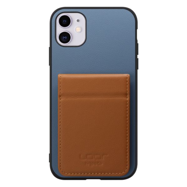[ LOOF BASIC-SHELL SLIM CARD 2カード ] iPhone 11 iPhone11 ケース 背面 カード収納 カード入れ カードポケット カバー スマホケース 薄型 大容量 本革 [ iPhone 11 ]