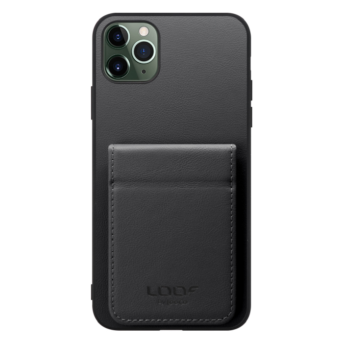 [ LOOF BASIC-SHELL SLIM CARD 2カード ] iPhone 11 Pro Max iPhone11promax 11promax 11 promax ケース 背面 カード収納 カード入れ カードポケット カバー スマホケース 薄型 大容量 本革 [ iPhone 11 Pro Max ]