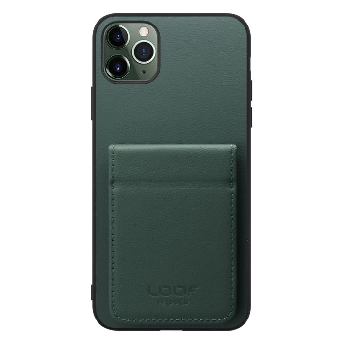 [ LOOF BASIC-SHELL SLIM CARD 2カード ] iPhone 11 Pro Max iPhone11promax 11promax 11 promax ケース 背面 カード収納 カード入れ カードポケット カバー スマホケース 薄型 大容量 本革 [ iPhone 11 Pro Max ]