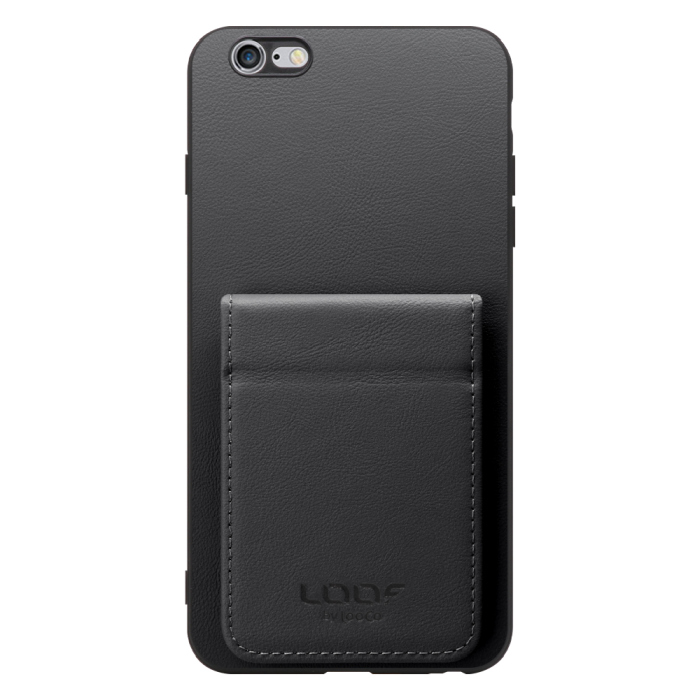[ LOOF BASIC-SHELL SLIM CARD 2カード ] iPhone 6 Plus / 6s Plus iphone6plus iphone6splus 6plus 6splus ケース 背面 カード収納 カード入れ カードポケット カバー スマホケース 薄型 大容量 本革 [ iPhone 6 Plus / 6s Plus ]