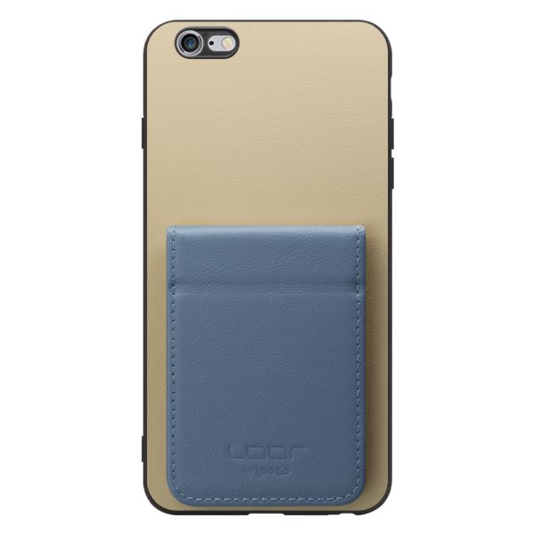[ LOOF BASIC-SHELL SLIM CARD 2カード ] iPhone 6 Plus / 6s Plus iphone6plus iphone6splus 6plus 6splus ケース 背面 カード収納 カード入れ カードポケット カバー スマホケース 薄型 大容量 本革 [ iPhone 6 Plus / 6s Plus ]