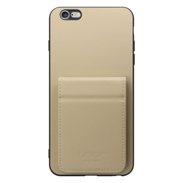 [ LOOF BASIC-SHELL SLIM CARD 2カード ] iPhone 6 Plus / 6s Plus iphone6plus iphone6splus 6plus 6splus ケース 背面 カード収納 カード入れ カードポケット カバー スマホケース 薄型 大容量 本革 [ iPhone 6 Plus / 6s Plus ]