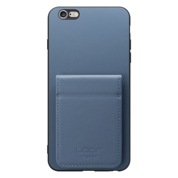 [ LOOF BASIC-SHELL SLIM CARD 2カード ] iPhone 6 Plus / 6s Plus iphone6plus iphone6splus 6plus 6splus ケース 背面 カード収納 カード入れ カードポケット カバー スマホケース 薄型 大容量 本革 [ iPhone 6 Plus / 6s Plus ]