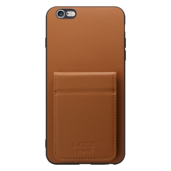 [ LOOF BASIC-SHELL SLIM CARD 2カード ] iPhone 6 Plus / 6s Plus iphone6plus iphone6splus 6plus 6splus ケース 背面 カード収納 カード入れ カードポケット カバー スマホケース 薄型 大容量 本革 [ iPhone 6 Plus / 6s Plus ]