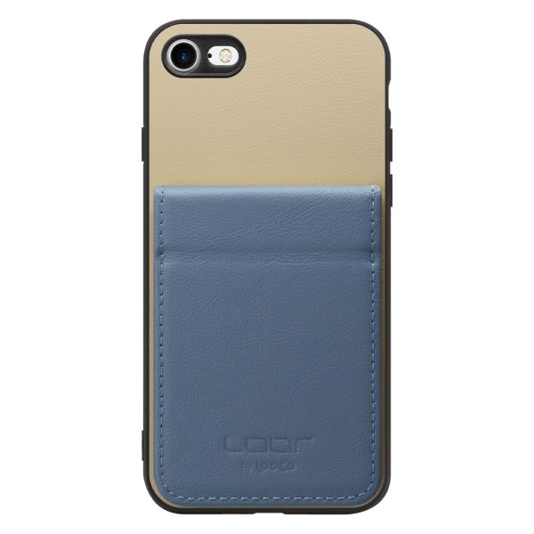 [ LOOF BASIC-SHELL SLIM CARD 2カード ] iPhone 7 / 8 / SE (第2/3世代) iphone7 iphone8 iphonese se2 se3 ケース 背面 カード収納 カード入れ カードポケット カバー スマホケース 薄型 大容量 本革 [ iPhone 7 / 8 / SE (第2/3世代) ]
