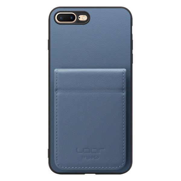 [ LOOF BASIC-SHELL SLIM CARD 2カード ] iPhone 7 Plus / 8 Plus iphone7plus iphone8plus 7plus 8plus ケース 背面 カード収納 カード入れ カードポケット カバー スマホケース 薄型 大容量 本革 [ iPhone 7 Plus / 8 Plus ]