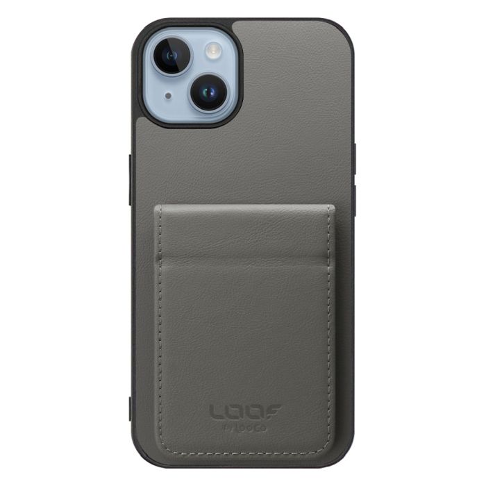 [ LOOF BASIC-SHELL SLIM CARD 2カード ] iPhone 14 iphone14 ケース 背面 カード収納 カード入れ カードポケット カバー スマホケース 薄型 大容量 本革 [ iPhone 14 ]
