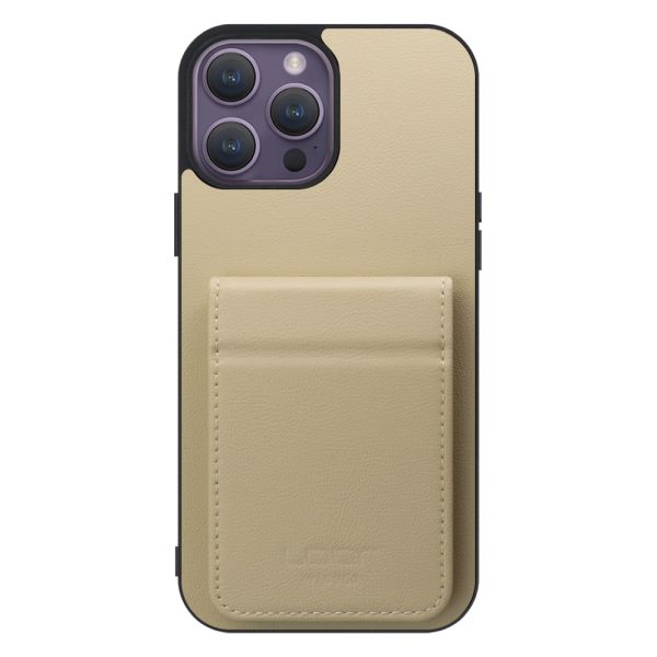 [ LOOF BASIC-SHELL SLIM CARD 2カード ] iPhone 14 Pro Max iphone14promax 14promax プロマックス ケース 背面 カード収納 カード入れ カードポケット カバー スマホケース 薄型 大容量 本革 [ iPhone 14 Pro Max ]