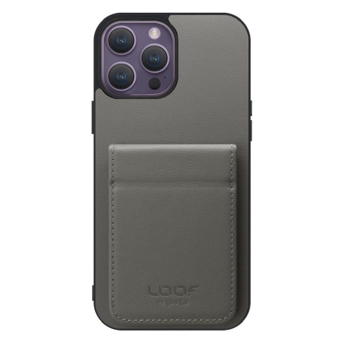 [ LOOF BASIC-SHELL SLIM CARD 2カード ] iPhone 14 Pro Max iphone14promax 14promax プロマックス ケース 背面 カード収納 カード入れ カードポケット カバー スマホケース 薄型 大容量 本革 [ iPhone 14 Pro Max ]