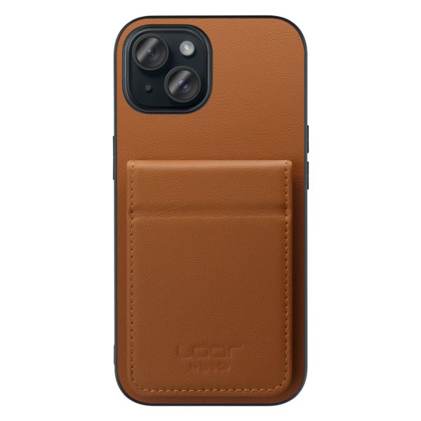 [ LOOF BASIC-SHELL SLIM CARD 2カード ] iPhone 15 iPhone15 アイフォン15 iPhone 15 アイフォン 15 ケース 背面 カード収納 カード入れ カードポケット カバー スマホケース 薄型 大容量 本革 [ iPhone 15 ]
