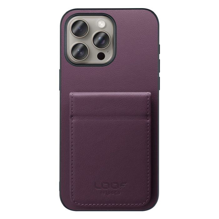 [ LOOF BASIC-SHELL SLIM CARD 2カード ] iPhone 15 Pro Max iPhone15 Pro Max アイフォン15 プロ マックス iPhone 15 15ProMax アイフォン 15 ケース 背面 カード収納 カード入れ カードポケット カバー スマホケース 薄型 大容量 本革 [ iPhone 15 Pro Max ]