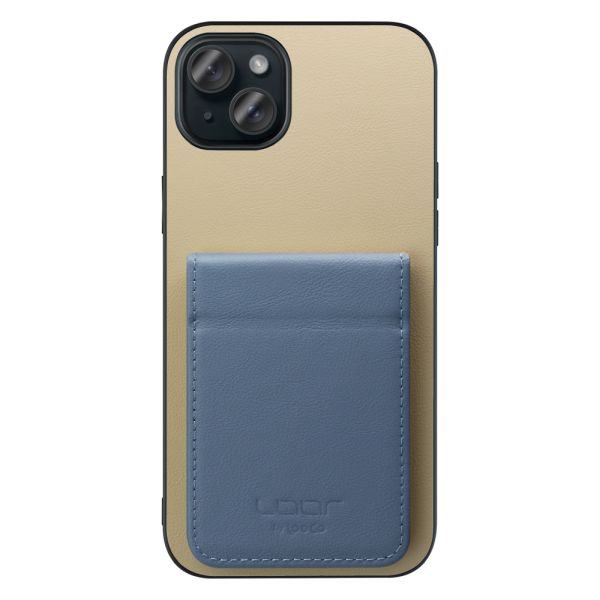 [ LOOF BASIC-SHELL SLIM CARD 2カード ] iPhone 15 Plus iPhone15 Plus アイフォン15 プラス iPhone 15 Plus 15Plus アイフォン 15 ケース 背面 カード収納 カード入れ カードポケット カバー スマホケース 薄型 大容量 本革 [ iPhone 15 Plus ]