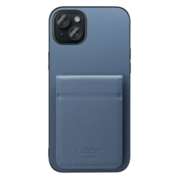 [ LOOF BASIC-SHELL SLIM CARD 2カード ] iPhone 15 Plus iPhone15 Plus アイフォン15 プラス iPhone 15 Plus 15Plus アイフォン 15 ケース 背面 カード収納 カード入れ カードポケット カバー スマホケース 薄型 大容量 本革 [ iPhone 15 Plus ]