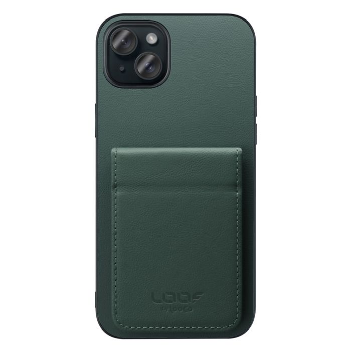 [ LOOF BASIC-SHELL SLIM CARD 2カード ] iPhone 15 Plus iPhone15 Plus アイフォン15 プラス iPhone 15 Plus 15Plus アイフォン 15 ケース 背面 カード収納 カード入れ カードポケット カバー スマホケース 薄型 大容量 本革 [ iPhone 15 Plus ]