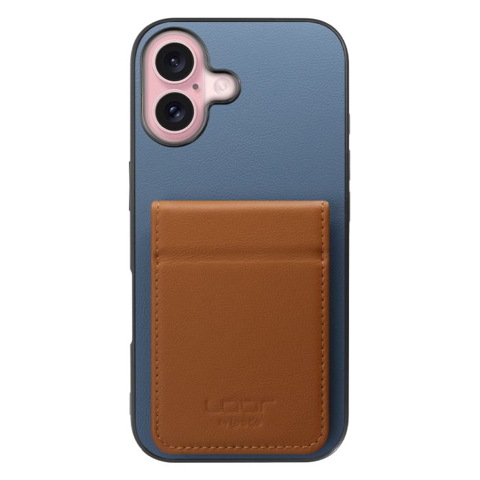 [ LOOF BASIC-SHELL SLIM CARD 2カード ] iPhone 16 iPhone16 アイフォン16 iPhone 16 アイフォン 16 ケース 背面 カード収納 カード入れ カードポケット カバー スマホケース 薄型 大容量 本革 [ iPhone 16 ]