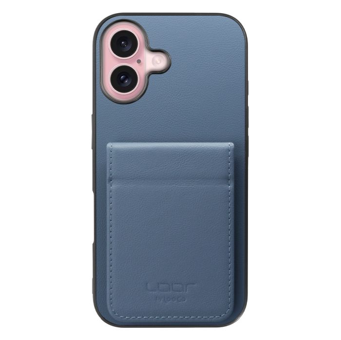 [ LOOF BASIC-SHELL SLIM CARD 2カード ] iPhone 16 iPhone16 アイフォン16 iPhone 16 アイフォン 16 ケース 背面 カード収納 カード入れ カードポケット カバー スマホケース 薄型 大容量 本革 [ iPhone 16 ]
