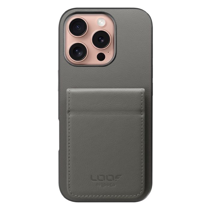 [ LOOF BASIC-SHELL SLIM CARD 2カード ] iPhone 16 Pro iPhone16 Pro アイフォン16 プロ ケース 背面 カード収納 カード入れ カードポケット カバー スマホケース 薄型 大容量 本革 [ iPhone 16 Pro ]