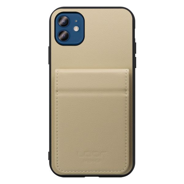 [ LOOF BASIC-SHELL SLIM CARD 2カード ] iPhone 12 / 12 Pro iphone12 iphone12pro 12pro 12プロ ケース 背面 カード収納 カード入れ カードポケット カバー スマホケース 薄型 大容量 本革 [ iPhone 12 / 12 Pro ]