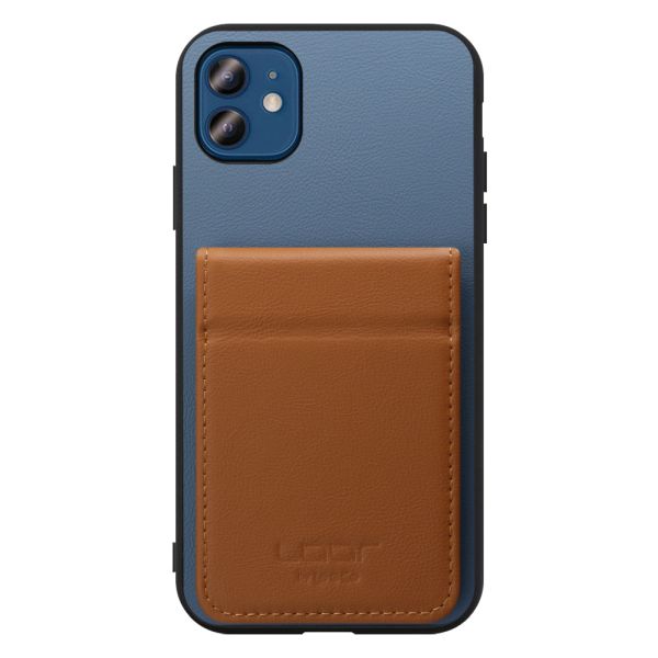 [ LOOF BASIC-SHELL SLIM CARD 2カード ] iPhone 12 / 12 Pro iphone12 iphone12pro 12pro 12プロ ケース 背面 カード収納 カード入れ カードポケット カバー スマホケース 薄型 大容量 本革 [ iPhone 12 / 12 Pro ]