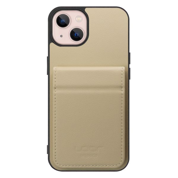 [ LOOF BASIC-SHELL SLIM CARD 2カード ] iPhone 13 iphone13 ケース 背面 カード収納 カード入れ カードポケット カバー スマホケース 薄型 大容量 本革 [ iPhone 13 ]