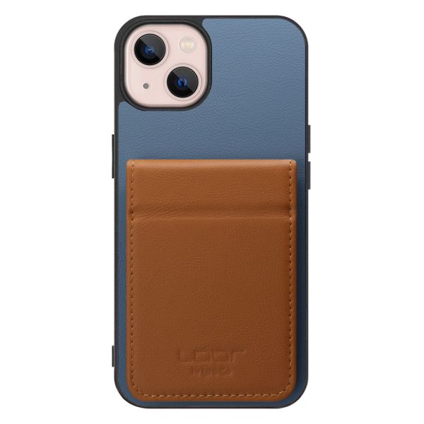 [ LOOF BASIC-SHELL SLIM CARD 2カード ] iPhone 13 iphone13 ケース 背面 カード収納 カード入れ カードポケット カバー スマホケース 薄型 大容量 本革 [ iPhone 13 ]