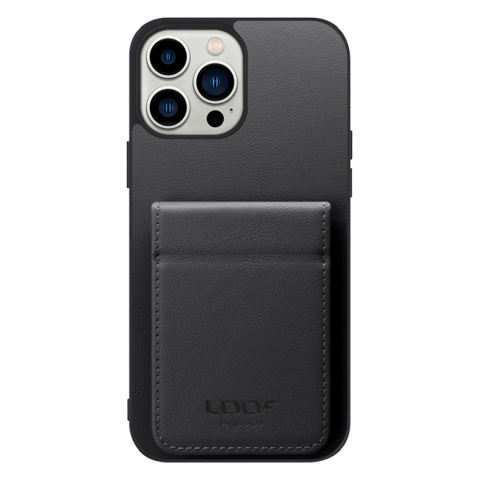[ LOOF BASIC-SHELL SLIM CARD 2カード ] iPhone 13 Pro Max iphone13promax 13promax promax プロマックス ケース 背面 カード収納 カード入れ カードポケット カバー スマホケース 薄型 大容量 本革 [ iPhone 13 Pro Max ]