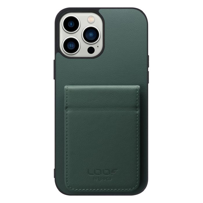 [ LOOF BASIC-SHELL SLIM CARD 2カード ] iPhone 13 Pro Max iphone13promax 13promax promax プロマックス ケース 背面 カード収納 カード入れ カードポケット カバー スマホケース 薄型 大容量 本革 [ iPhone 13 Pro Max ]