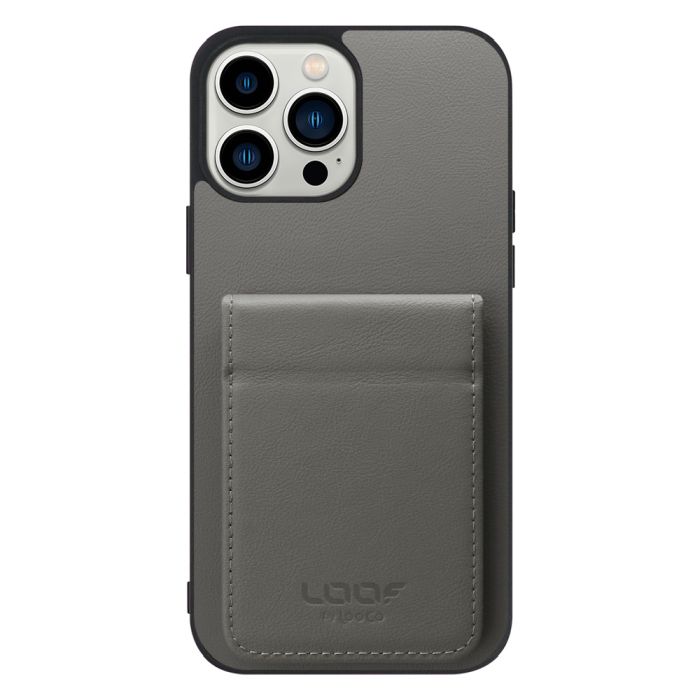 [ LOOF BASIC-SHELL SLIM CARD 2カード ] iPhone 13 Pro Max iphone13promax 13promax promax プロマックス ケース 背面 カード収納 カード入れ カードポケット カバー スマホケース 薄型 大容量 本革 [ iPhone 13 Pro Max ]