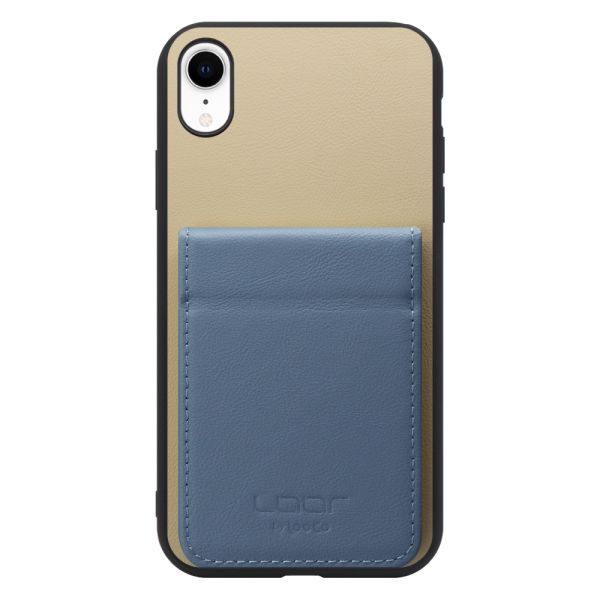 [ LOOF BASIC-SHELL SLIM CARD 2カード ] iPhone XR iPhonexr ケース 背面 カード収納 カード入れ カードポケット カバー スマホケース 薄型 大容量 本革 [ iPhone XR ]