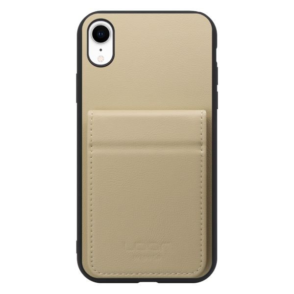 [ LOOF BASIC-SHELL SLIM CARD 2カード ] iPhone XR iPhonexr ケース 背面 カード収納 カード入れ カードポケット カバー スマホケース 薄型 大容量 本革 [ iPhone XR ]