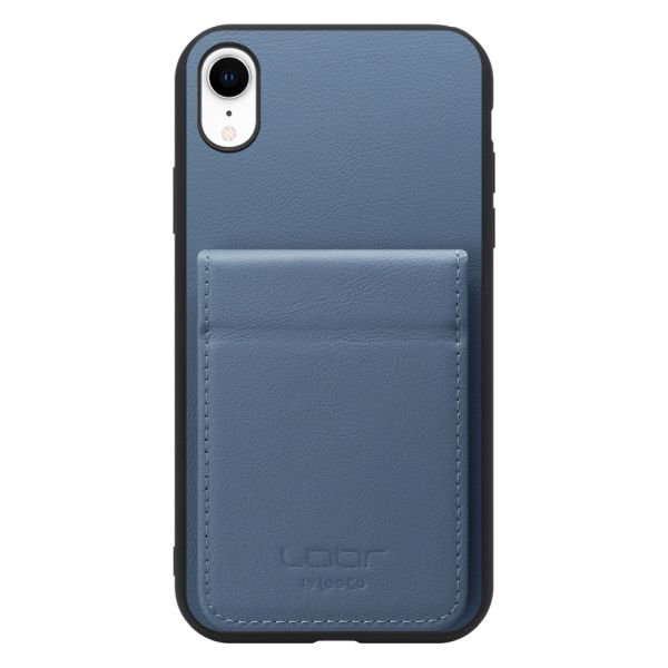 [ LOOF BASIC-SHELL SLIM CARD 2カード ] iPhone XR iPhonexr ケース 背面 カード収納 カード入れ カードポケット カバー スマホケース 薄型 大容量 本革 [ iPhone XR ]