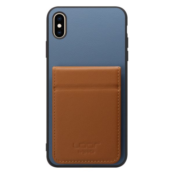 [ LOOF BASIC-SHELL SLIM CARD 2カード ] iPhone XS Max iPhonexsmax xsmax ケース 背面 カード収納 カード入れ カードポケット カバー スマホケース 薄型 大容量 本革 [ iPhone XS Max ]
