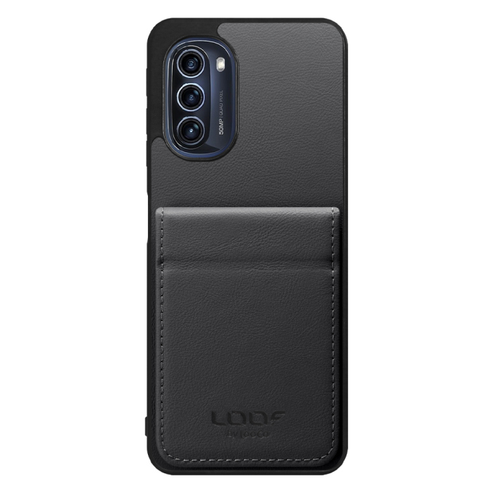 [ LOOF BASIC-SHELL SLIM CARD 2カード ] moto g52j 5G motog52j5g motog52j ケース 背面 カード収納 カード入れ カードポケット カバー スマホケース 薄型 大容量 本革 [ moto g52j 5G ]