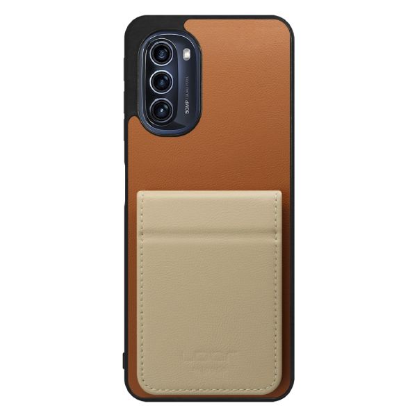 [ LOOF BASIC-SHELL SLIM CARD 2カード ] moto g52j 5G motog52j5g motog52j ケース 背面 カード収納 カード入れ カードポケット カバー スマホケース 薄型 大容量 本革 [ moto g52j 5G ]