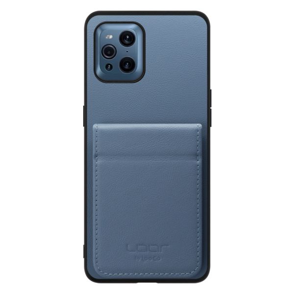 [ LOOF BASIC-SHELL SLIM CARD 2カード ] OPPO Find X3 Pro OPG03 findx3pro x3pro findx3 ケース 背面 カード収納 カード入れ カードポケット カバー スマホケース 薄型 大容量 本革 [ OPPO Find X3 Pro ]