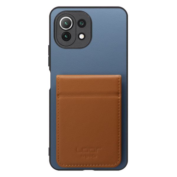 [ LOOF BASIC-SHELL SLIM CARD 2カード ] Xiaomi Mi 11 Lite 5G mi11lite5g 11lite ケース 背面 カード収納 カード入れ カードポケット カバー スマホケース 薄型 大容量 本革 [ Mi 11 Lite 5G ]