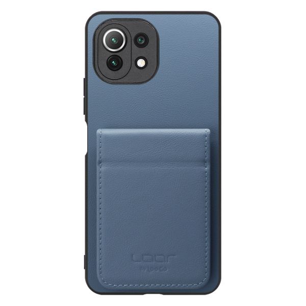 [ LOOF BASIC-SHELL SLIM CARD 2カード ] Xiaomi Mi 11 Lite 5G mi11lite5g 11lite ケース 背面 カード収納 カード入れ カードポケット カバー スマホケース 薄型 大容量 本革 [ Mi 11 Lite 5G ]